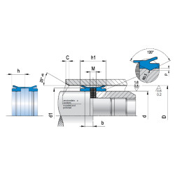 Pseal MPS 8X4X16 B0